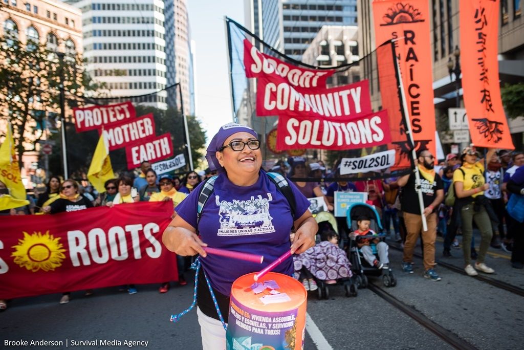 climate march drum small