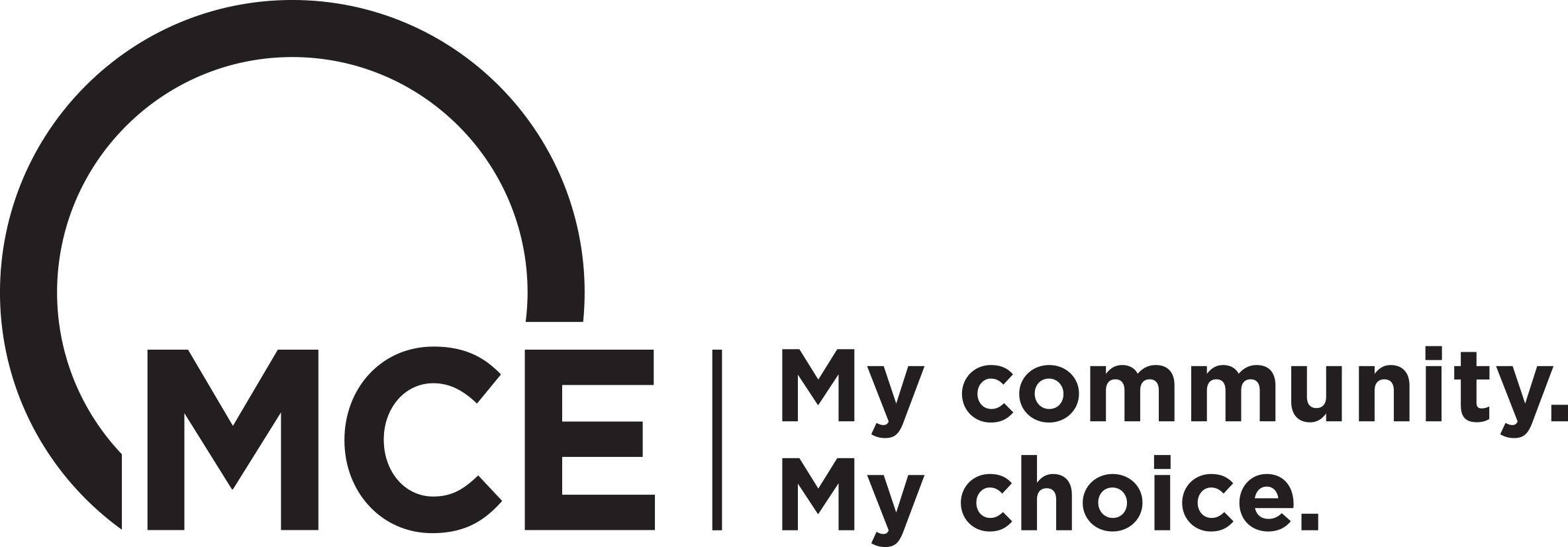 Logo tagline black XL