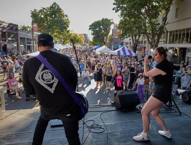 Railroad Square Music Festival - photo by Philip Pavliger