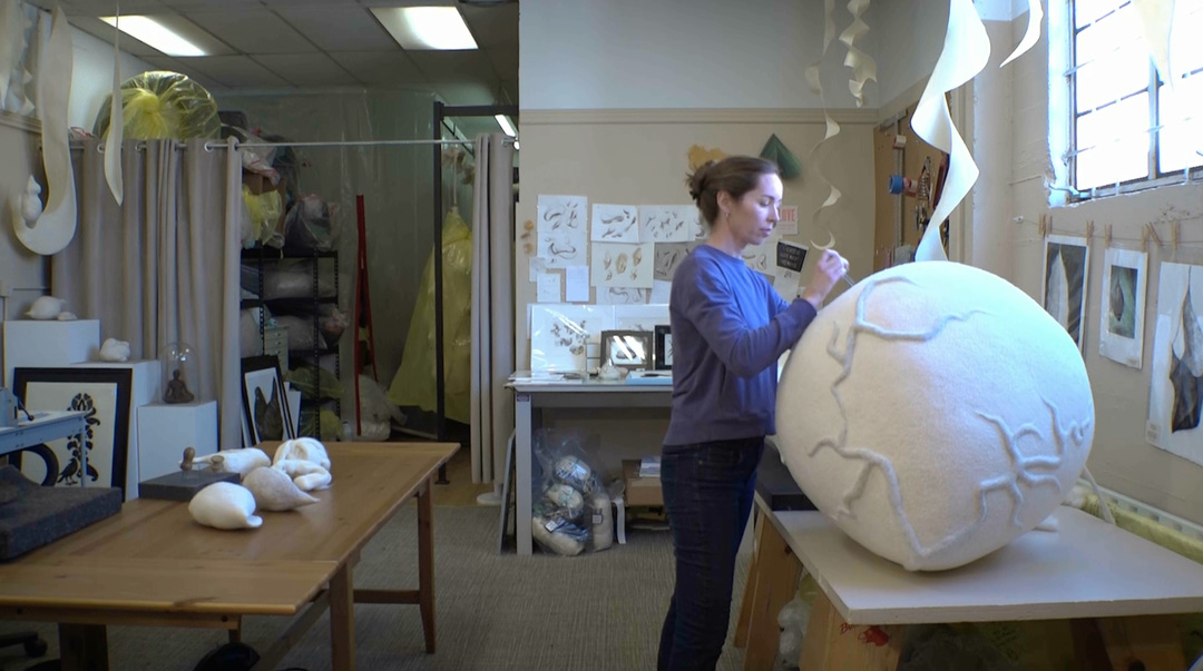 Connect the Bay: Needle Felting Stephanie Metz